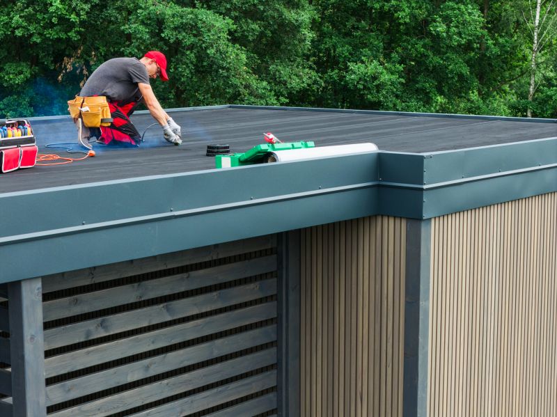 Flat Roof Installation detail