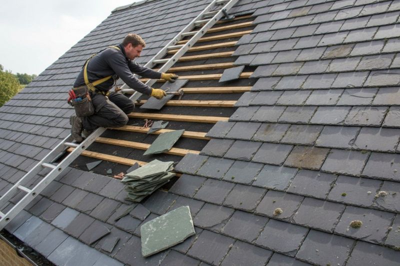 Slate Roof Construction detail
