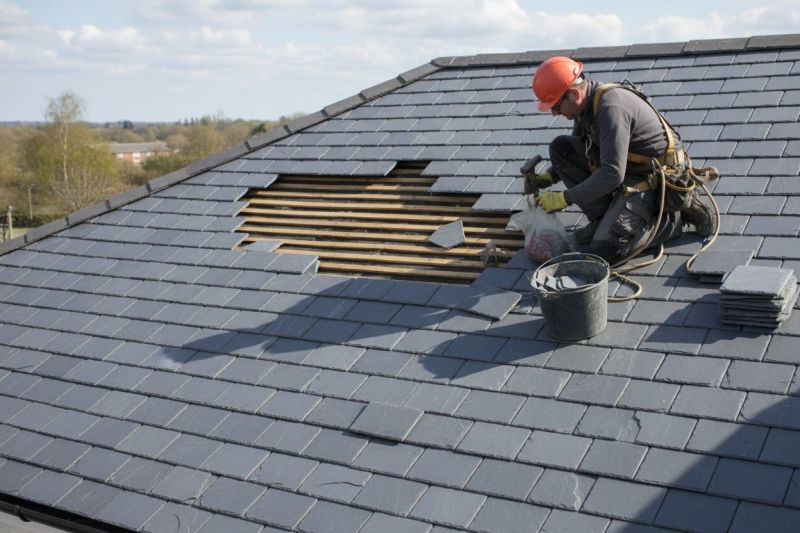 Slate Roofing Service detail